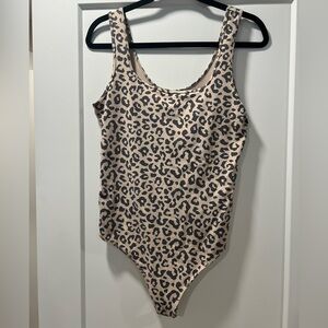 Abercrombie Cheetah Print Bodysuit